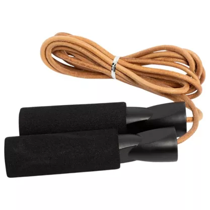 Corde à sauter en cuir