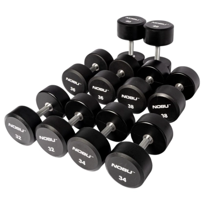 Set d'haltère professionnelle ronde 32kg à 40kg (paire)