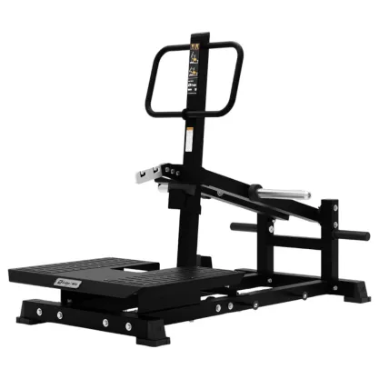 Gürtel-Kniebeuge - scheibenbeladen