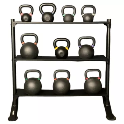 Kettlebell rack  sur 3 niveaux