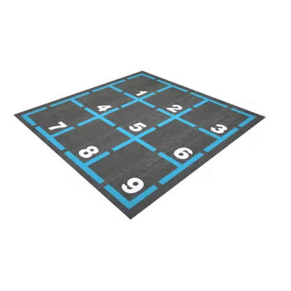 ZONNAX Marquage Paviflex - FLEX SQUARE NUMBERS (2x2)