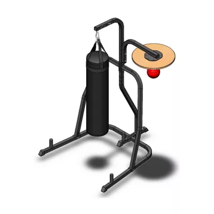 Boxsackhalterung mit Speedbirnenplattform