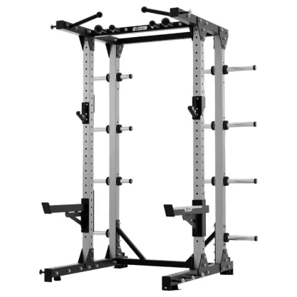 E80 Elite Half Rack - Multi Ball Grip Pull-Up Bar