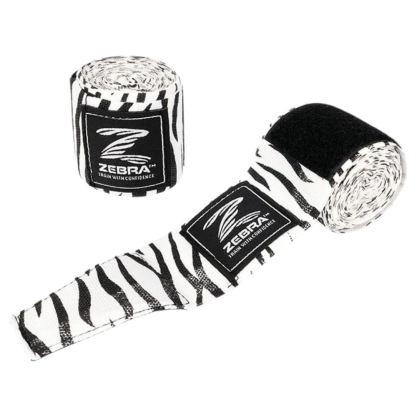 Bandes de Boxe 450cm Noir/Blanc