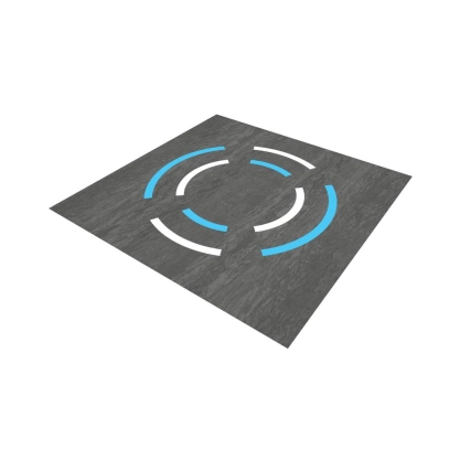 ZONNAX Paviflex-Markierung - CIRCLE POSITION (1x1)