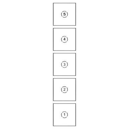 ZONNAX Paviflex-Markierung - PULLING DISTANCE (1x1)