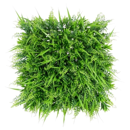 Kunstpflanzenwand – MINI GREEN – 50 cm x 50 cm