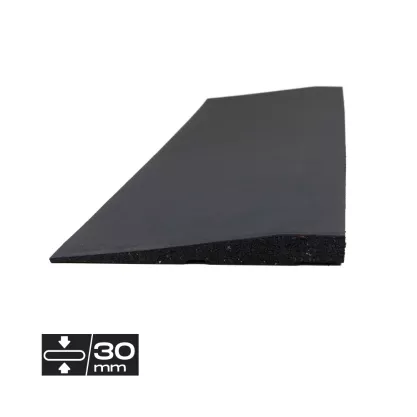 Impakt Connect Fitness MX3 - Profile de rampe pour salle de sport - 0.25 x 1m - 30mm