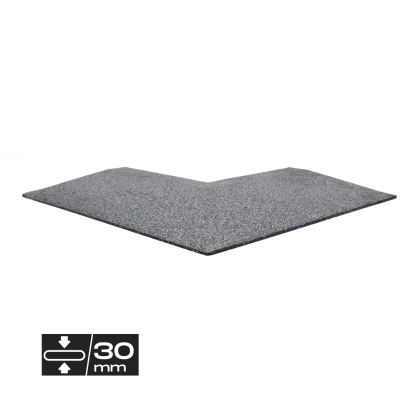 Impakt Connect Fitness PL3 - Eckprofil für Fitnessraum - 0,50 x 0,50 m - 30 mm