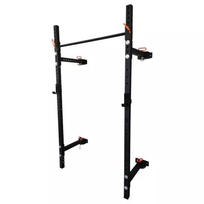 Station de musculation mural pliable