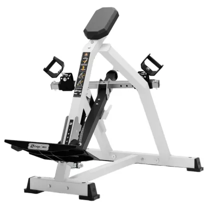 T-Bar Rudern mit Bruststütze - scheibenbeladen