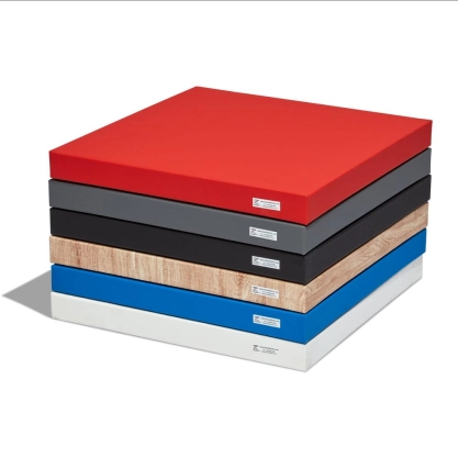 Kampfsportmatten - Glattes Vinyl - 1 x 1 m