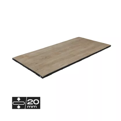 Impakt Connect Fitness SP2 - Dalle caoutchouc amortissante pour salle de sport - 1 x 0.5m - 20mm