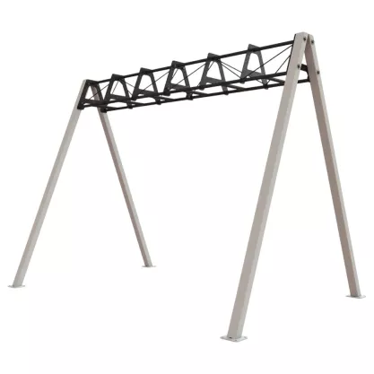 Cadre pour fixation de sangles de suspension - 3m