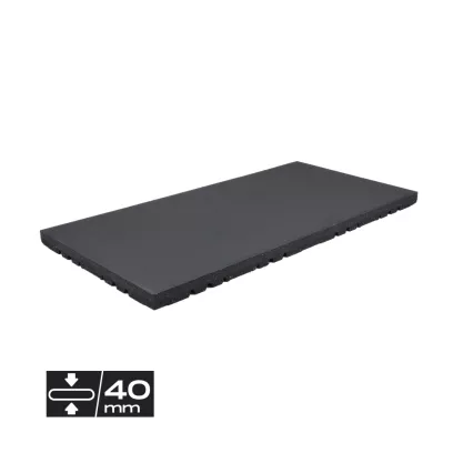 Impakt Connect Fitness MX4 - Stoßdämpfende Gummimatte für Fitnessstudio - 0,5 x 1m - 40mm