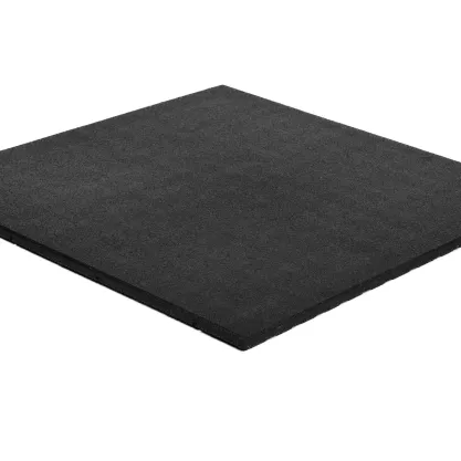 Basik Fitness  Antishock - Dalle caoutchouc amortissante pour salle de sport - 1 x 1m - 30 mm