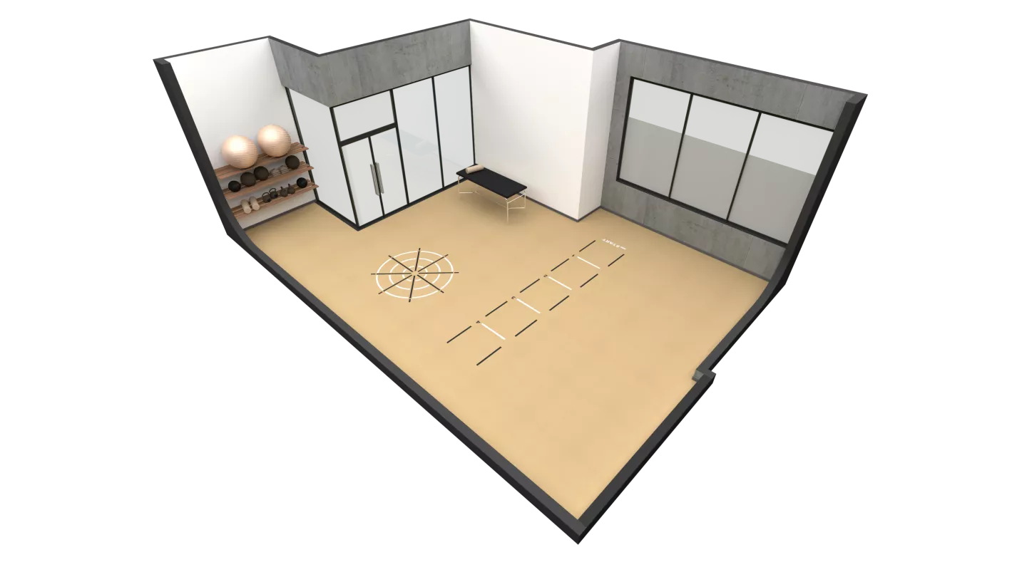 Wir gestalten **Ihr Home Gym**