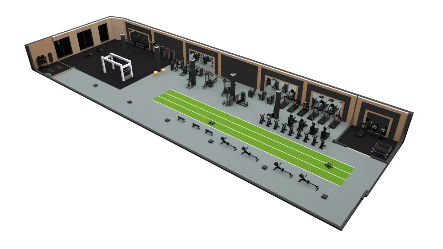 Nous concevons votre **Espace d'entrainement**