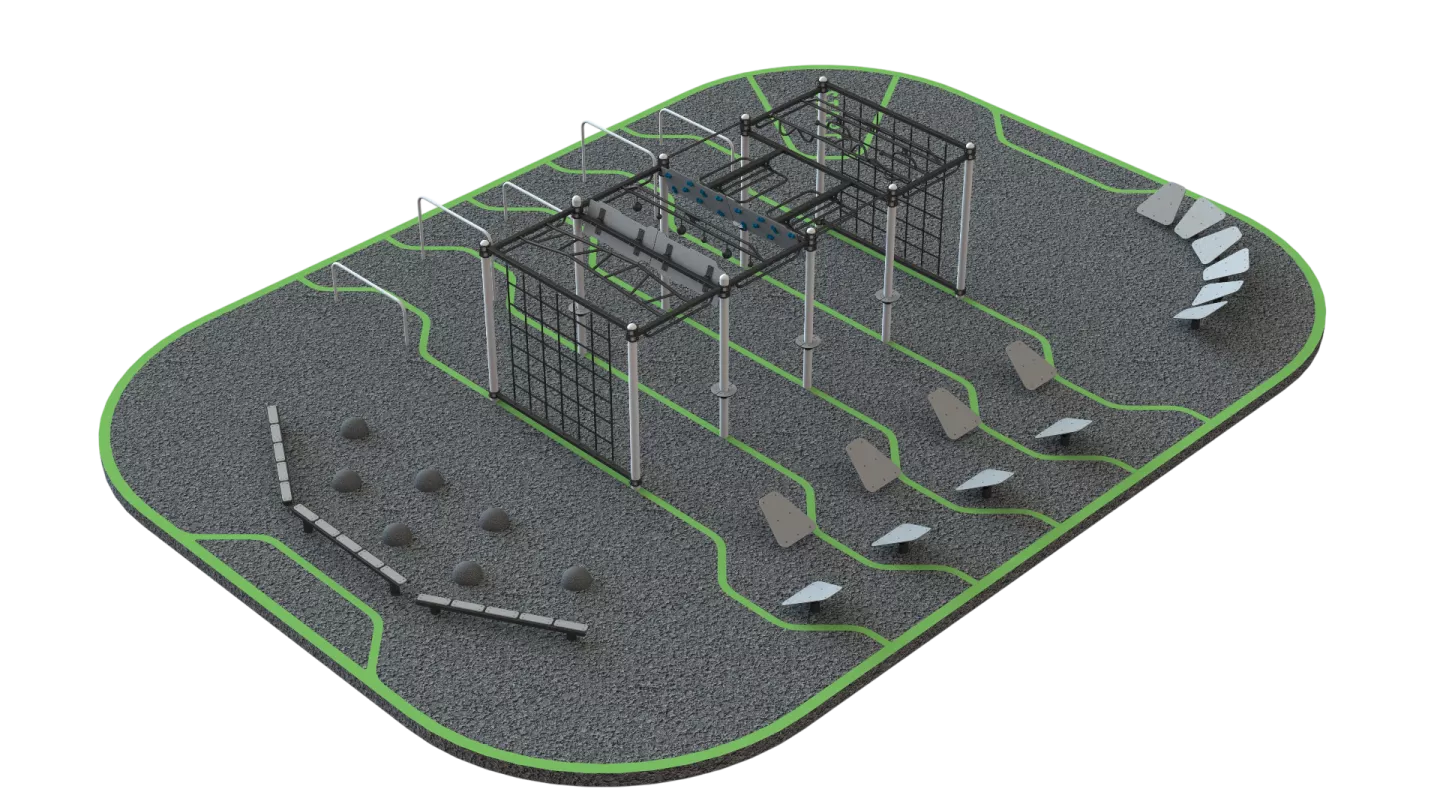 Nous concevons **fitness extérieur**